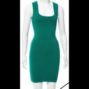 GREEN TORN BY RONNY KOBO DRESS